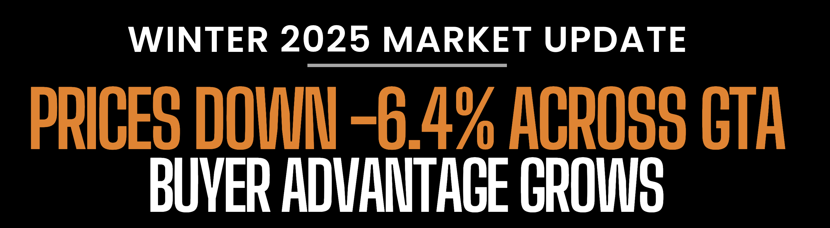 Toronto real esatte market in December 2025